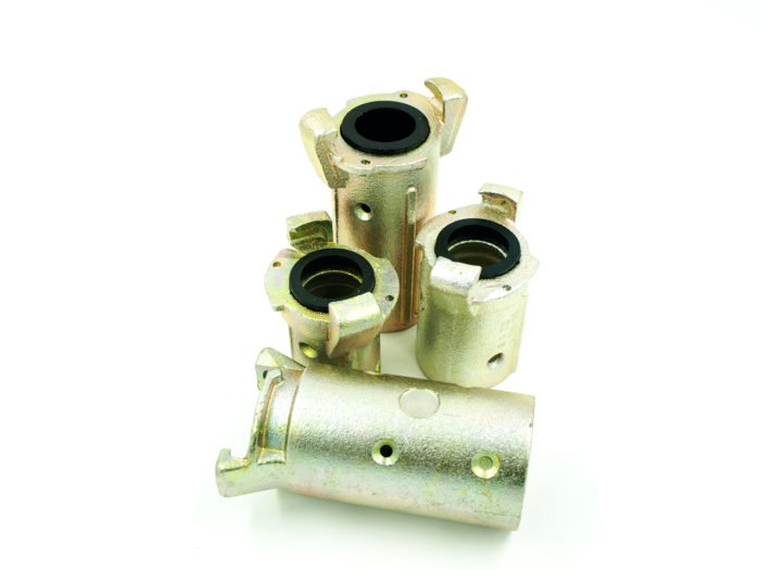 Blast hose coupling "steel" for hose assembly