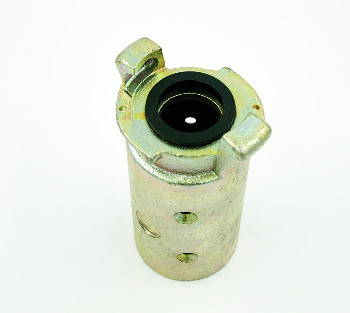 Blast hose coupling "steel" for hose assembly