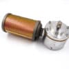 Exhaust valve with silencer